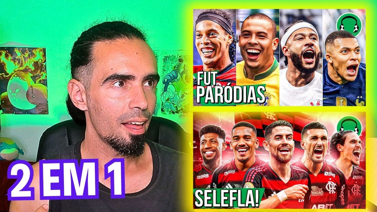 Sagara Reage 2 em1 ♫ O SUPER-FLAMENGO VEM COM TUDO! 🔥+♫ COMPREI UM LANÇA pt. 12  LEMBREI DE UM LANCE