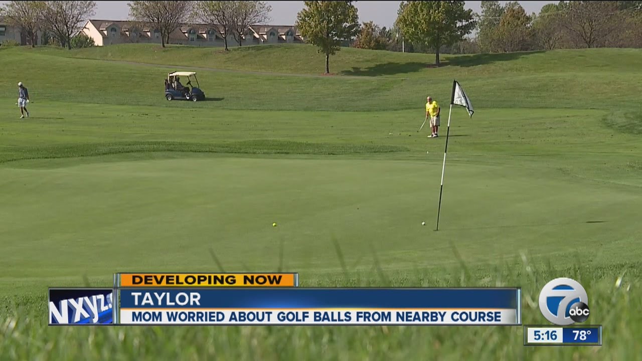Family worried about nearby golf course