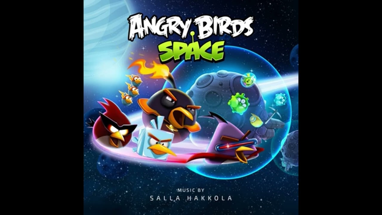 Angry Birds Space Theme Slowed Down