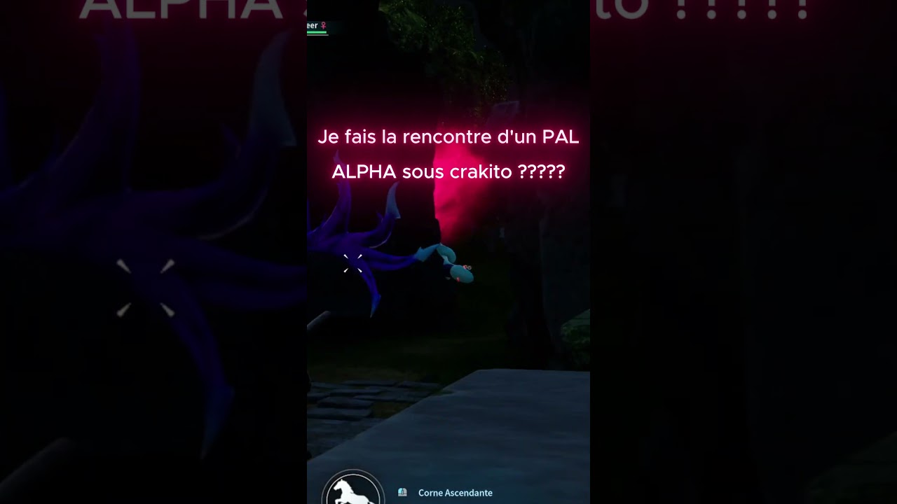Je croise la route d'un PAL Alpha sous crakito !? 💊 | Palworld