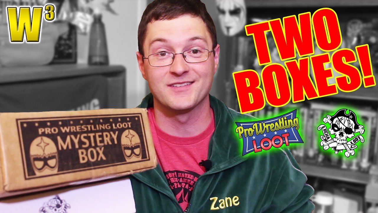 Pro Wrestling Loot + Lucha Loot Unboxing (July 2016) | Wrestling With Wregret