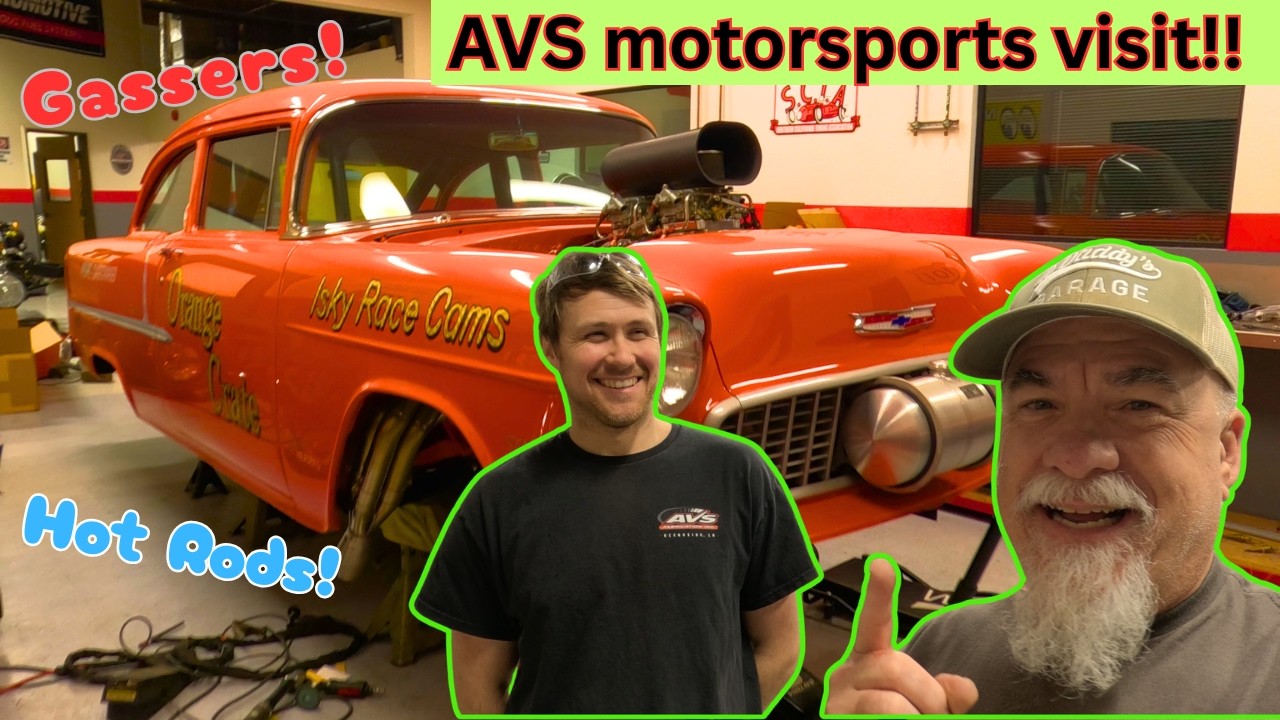 Команда AVS Motorsports посетила Оушенсайд, Калифорния. #хотрод #маслкары