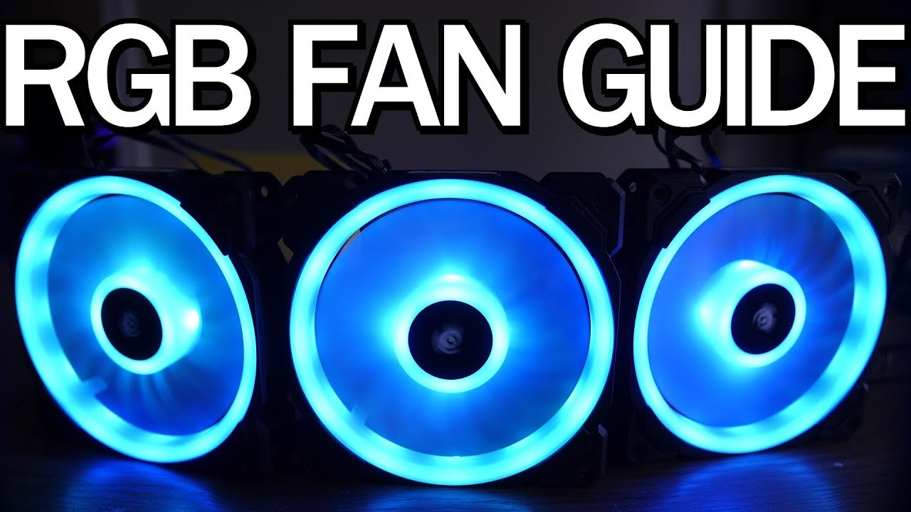 The Definitive RGB Fan Comparison - 8 Different Fans Tested!