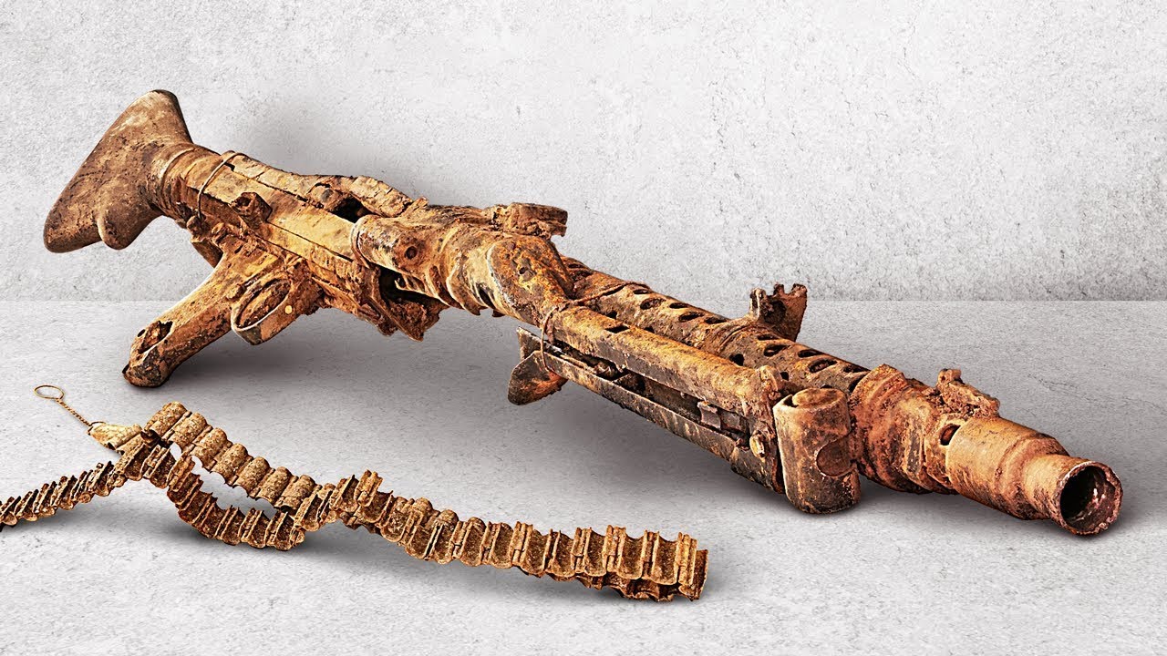MG34 1941 | Restauration de Vieilles Mitrailleuses
