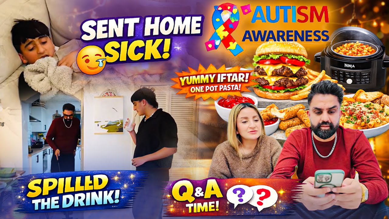 A Tough Day for Emir 💔 | Autism & Real Life Parenting | One pot pasta 🍝 & chicken steak for iftar 