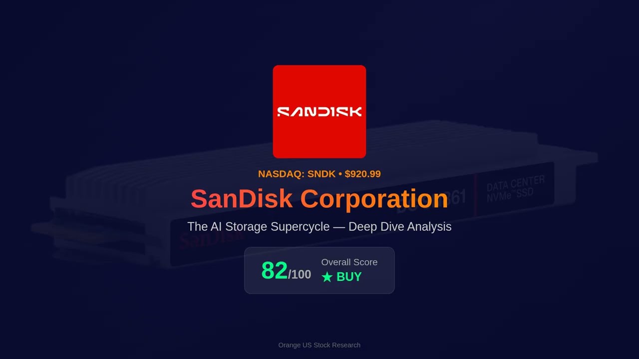SanDisk (SNDK) Soared 2,500% After Spin-Off &mdash; Is It Too Late to Buy? | SNDK Stock Analysis 2026
