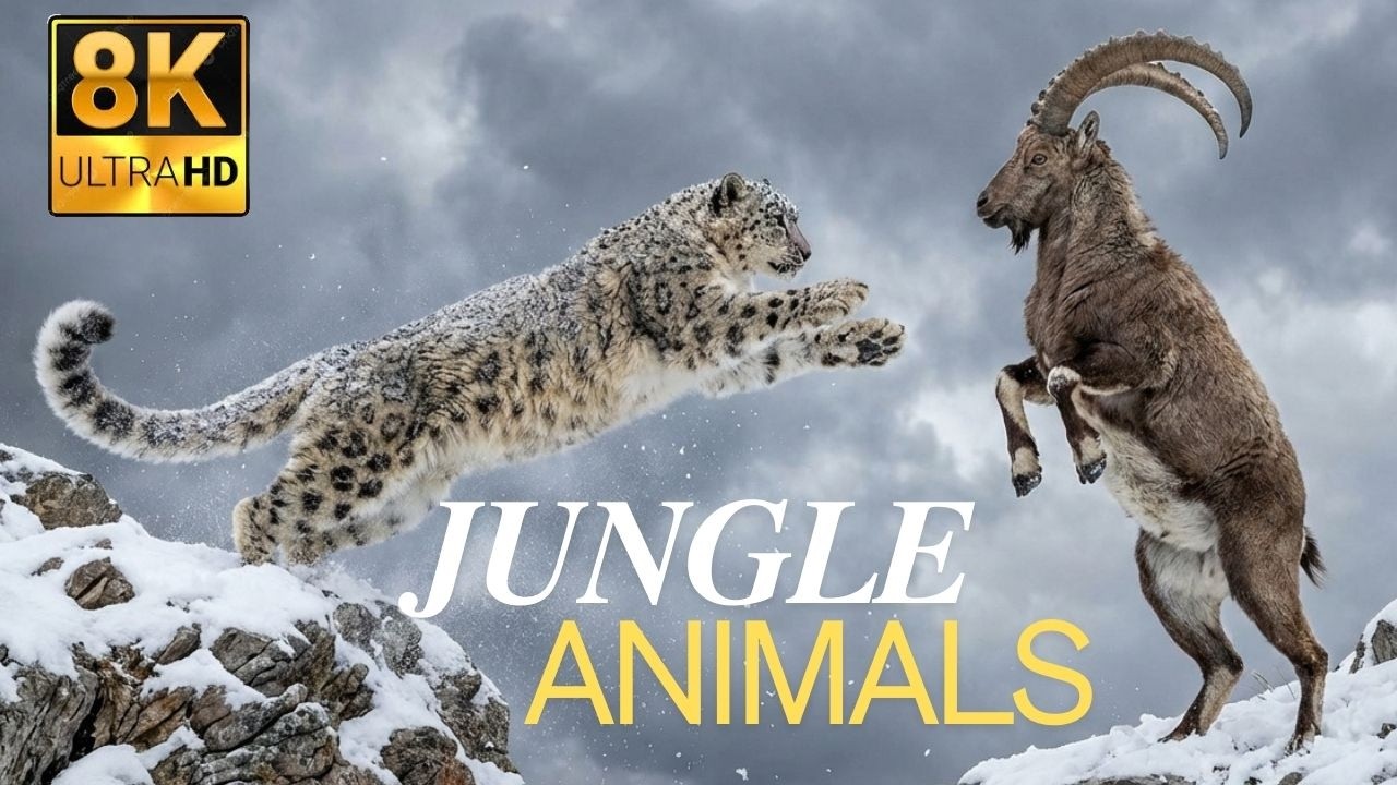 8K Wild Animals Documentary – Life in the Wild in Ultra HD
