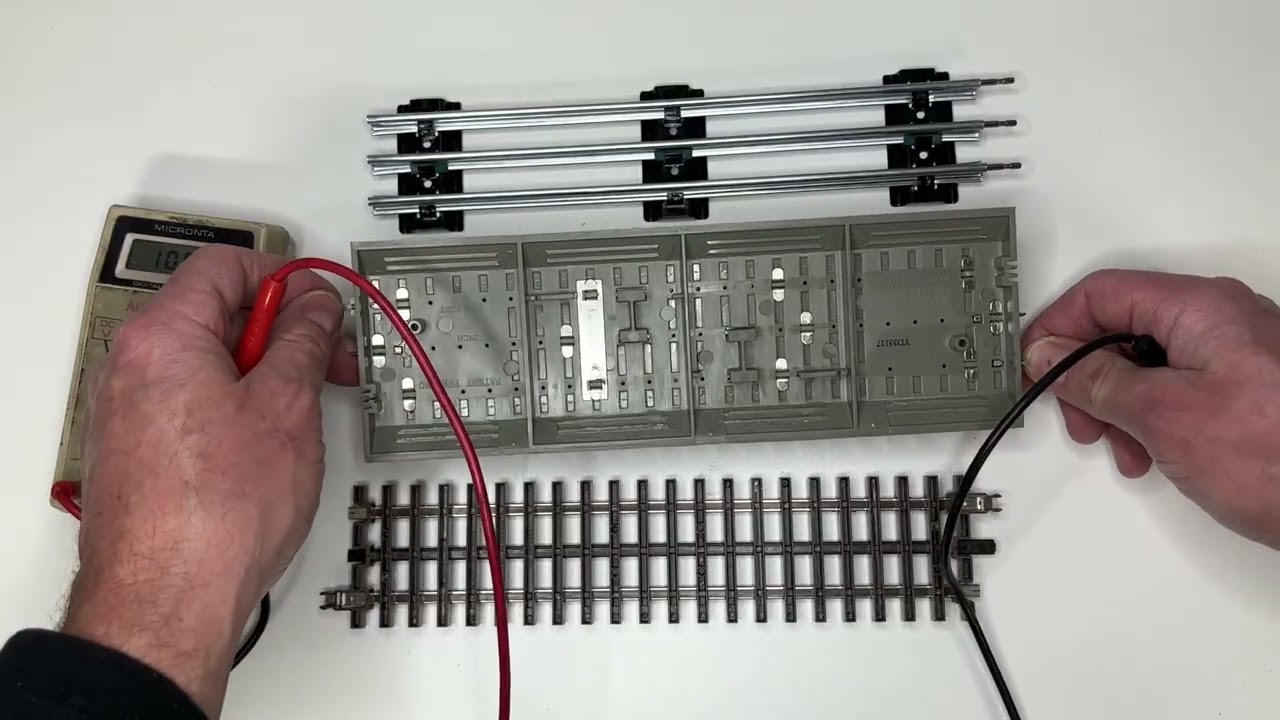 Conductivity Video of Menard’s, Fastrack and AtlasO Guage Track