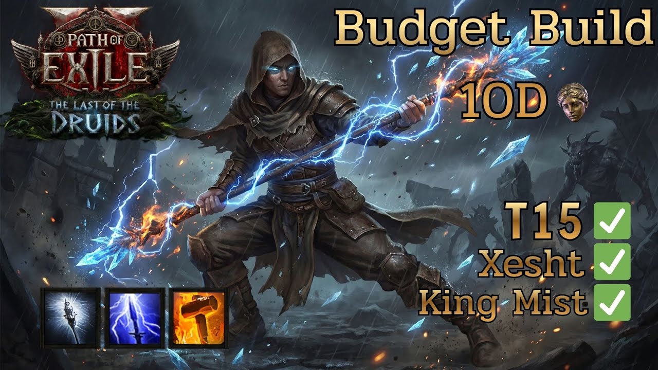 PoE 2 - Budget Monk build | Whirling Assault🌀 Flicker Strike ⚡ | Triple Herald 0.4
