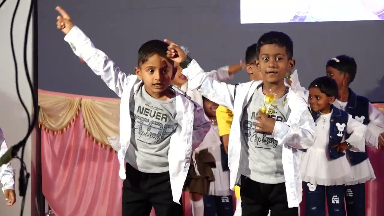 Remix dance by our UKG class #kids#bilagi 