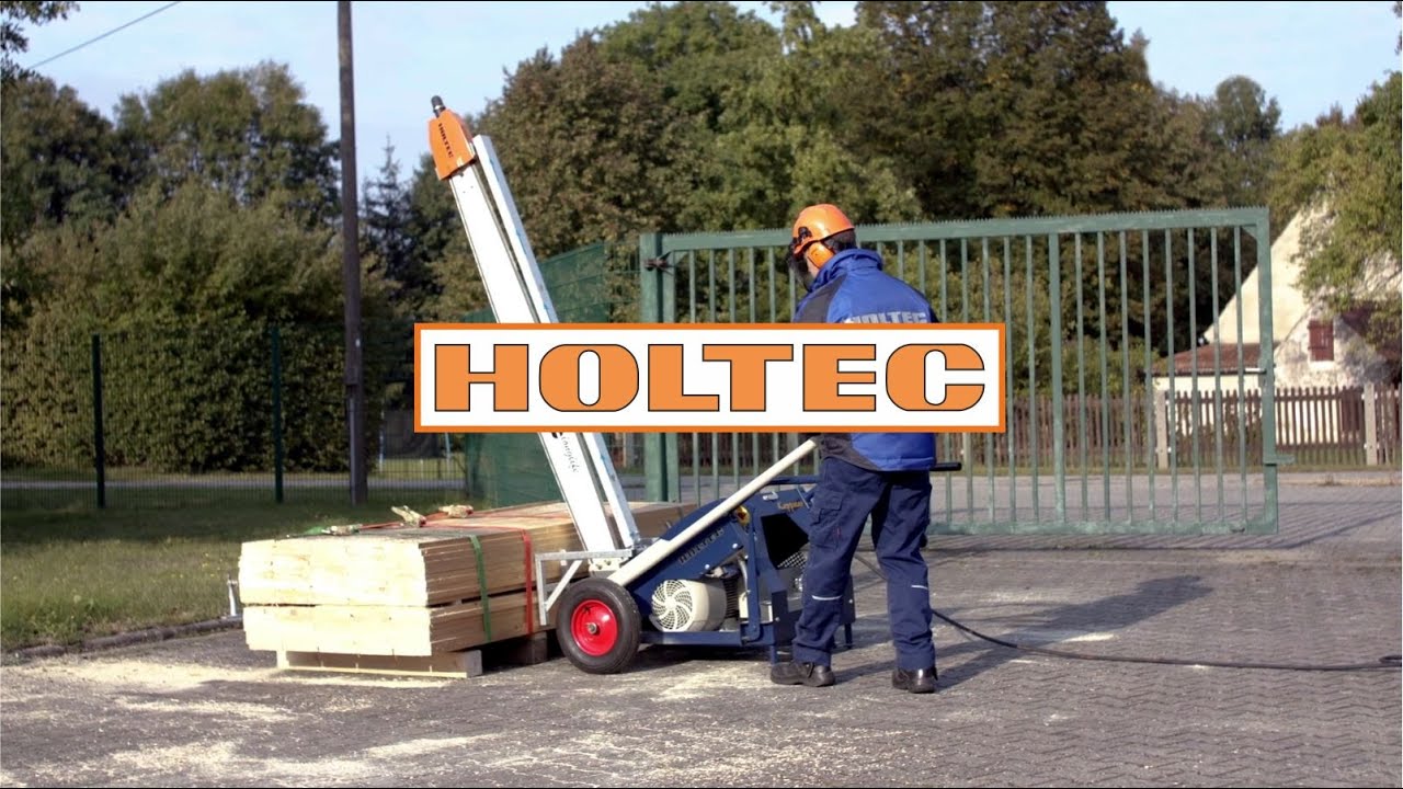 Robuster Alleskönner für Schnitt- und Rundholz - die Kappstar von HOLTEC