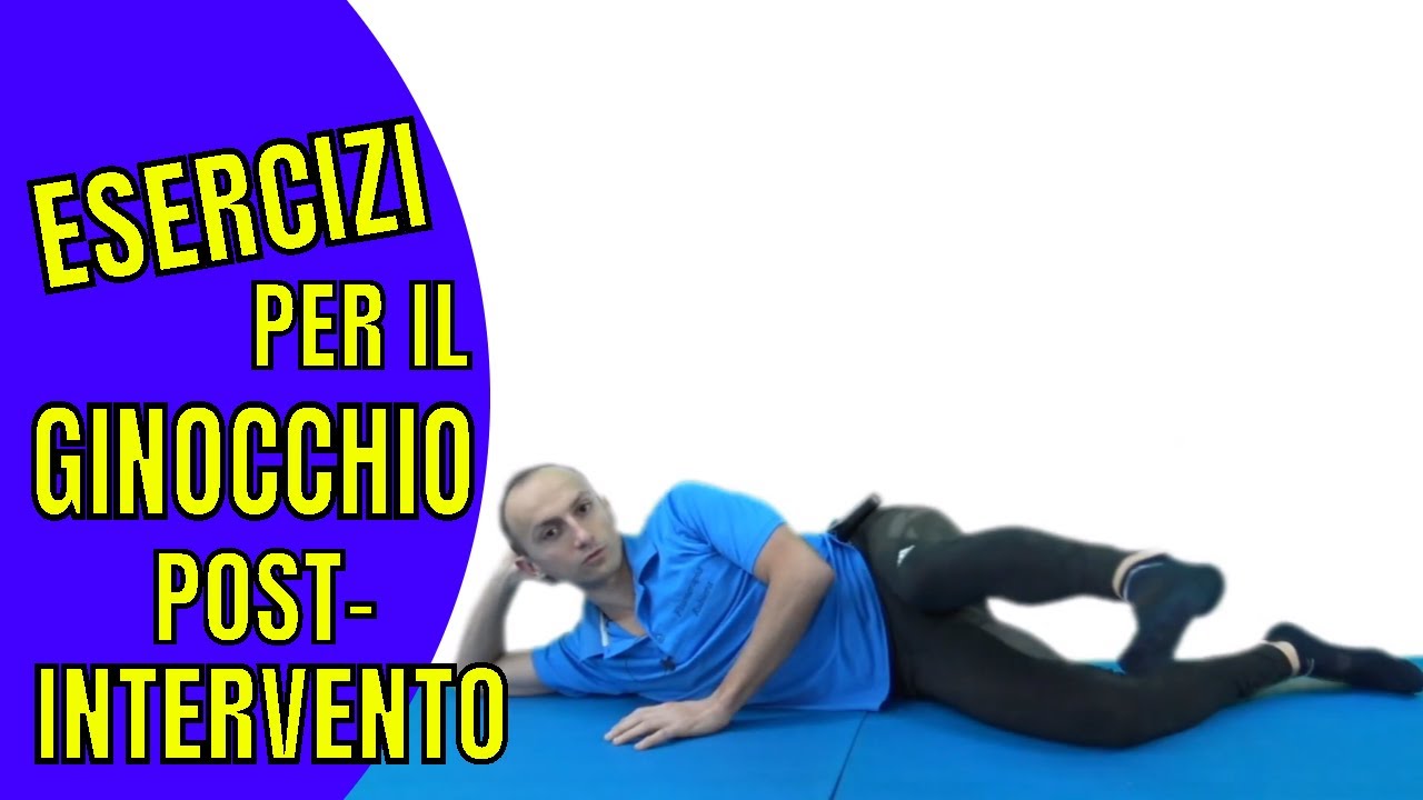 Esercizi post-Intervento al Ginocchio per Favorire il Recupero