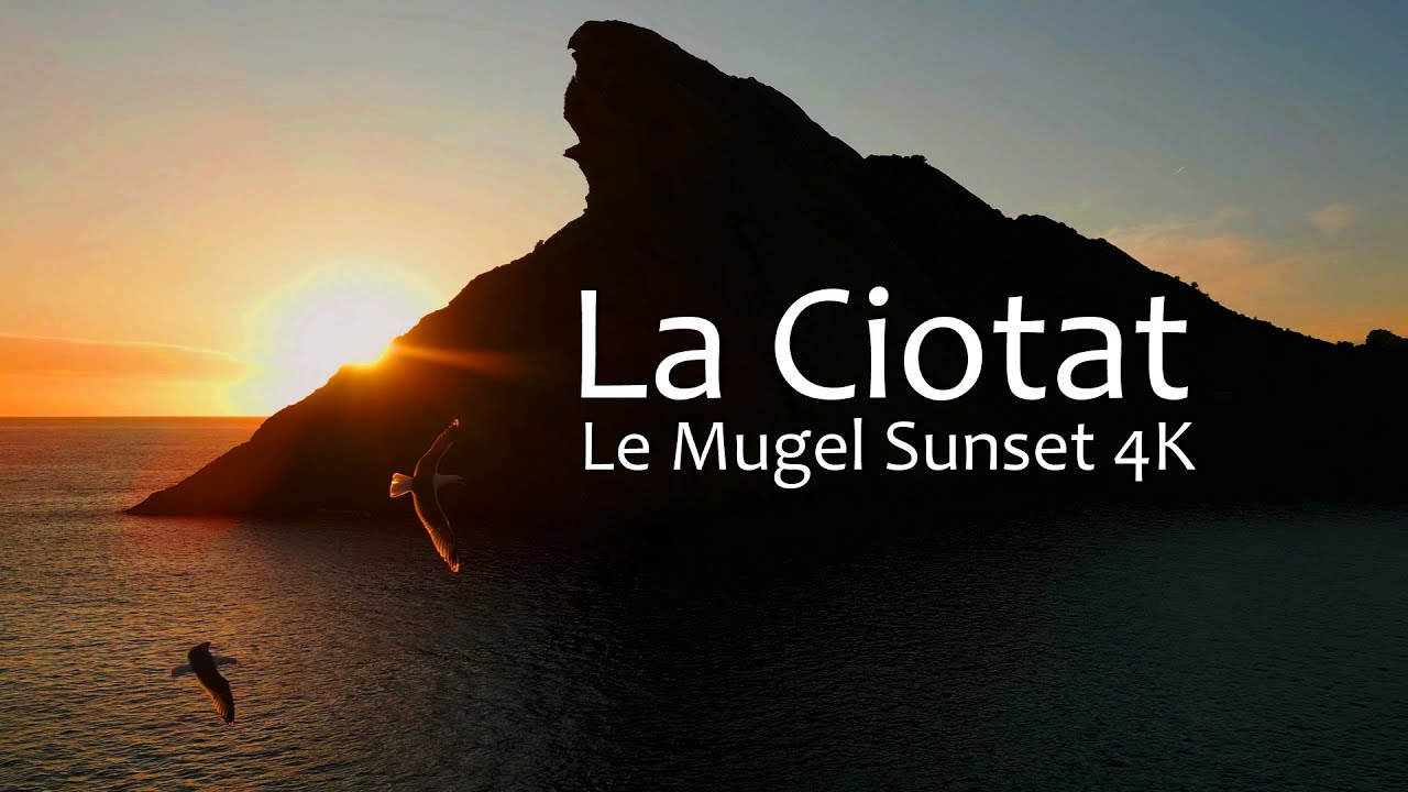 Le Mugel (Sunset) - La Ciotat - DJI Mini 3 Pro 4K