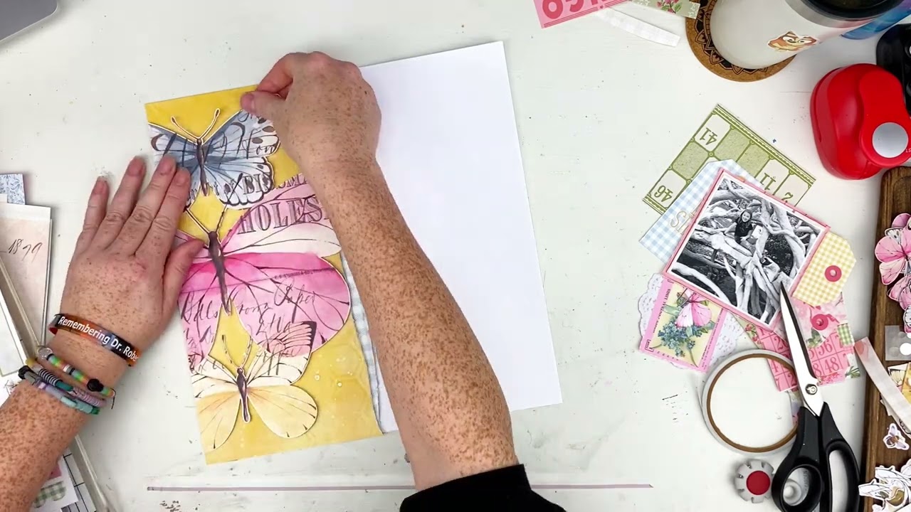 Scrapbook Process Video #122 - Bloom & Grow - Color Rush Studio DT