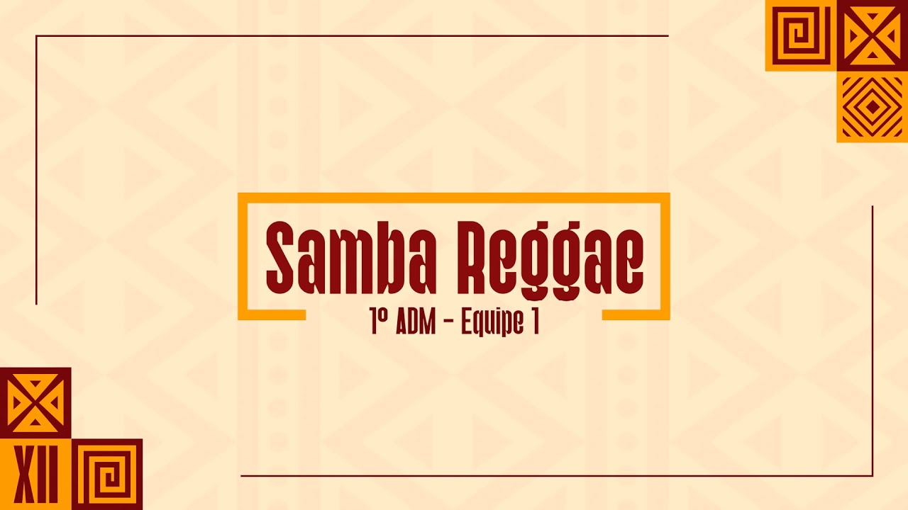 Samba Reggae - Equipe 1 - CN24