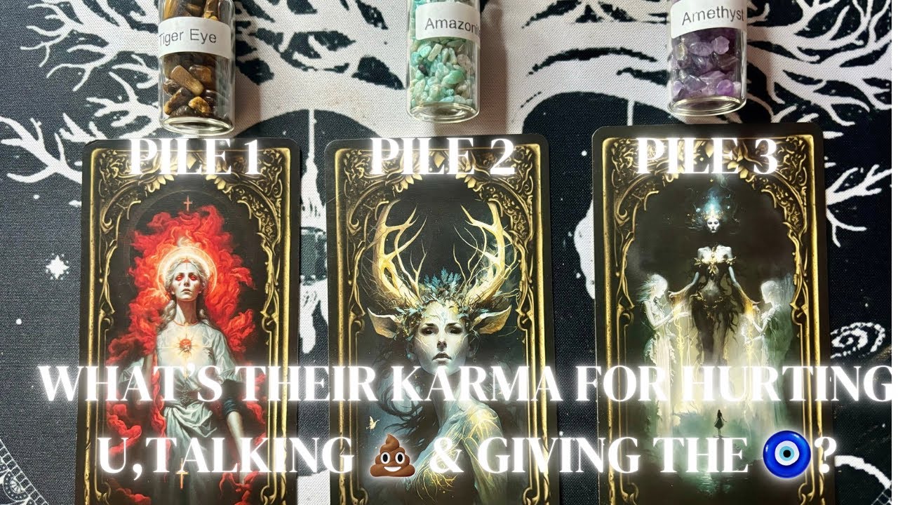 WHAT’S THEIR KARMA FOR HURTING U, TALKING 💩 ABOUT U & GIVING THE 🧿🔥? PICK-A-CARD