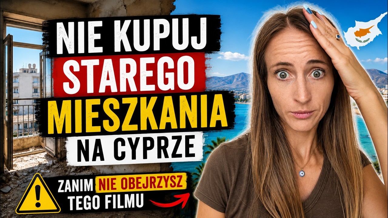 Zanim kupisz STARE mieszkanie na Cyprze, zobacz jakie może mieć WADY