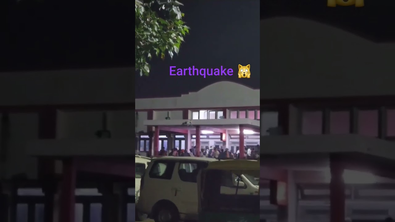 Earthquake in UP 5.9 magnitude #Earthquake #Uttarpradesh #up #India #life #viral #shorts