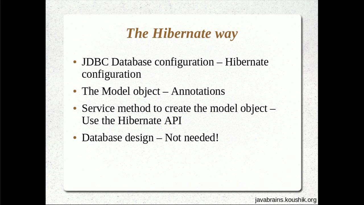 Hibernate Tutorial 03 Part 1- Writing a Hibernate Application