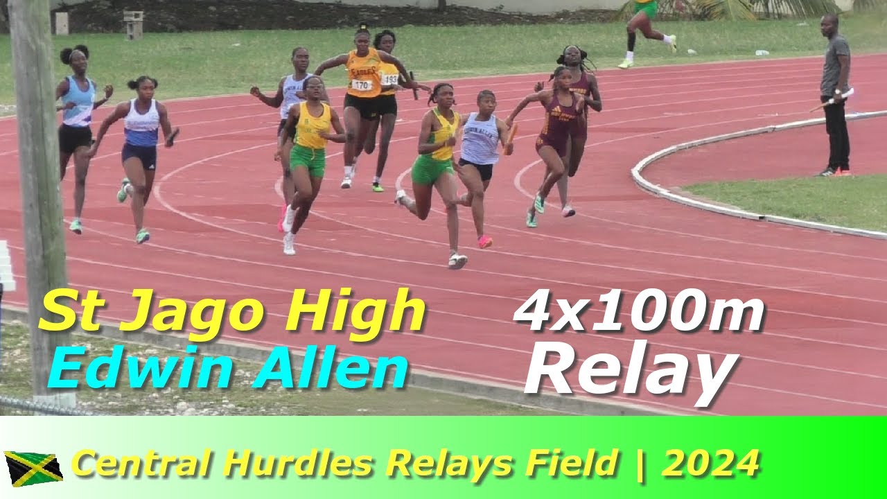 Girls 4x100m RELAY Showdown | ALL CLASSES | Central Hurdles Relays Field | 2024