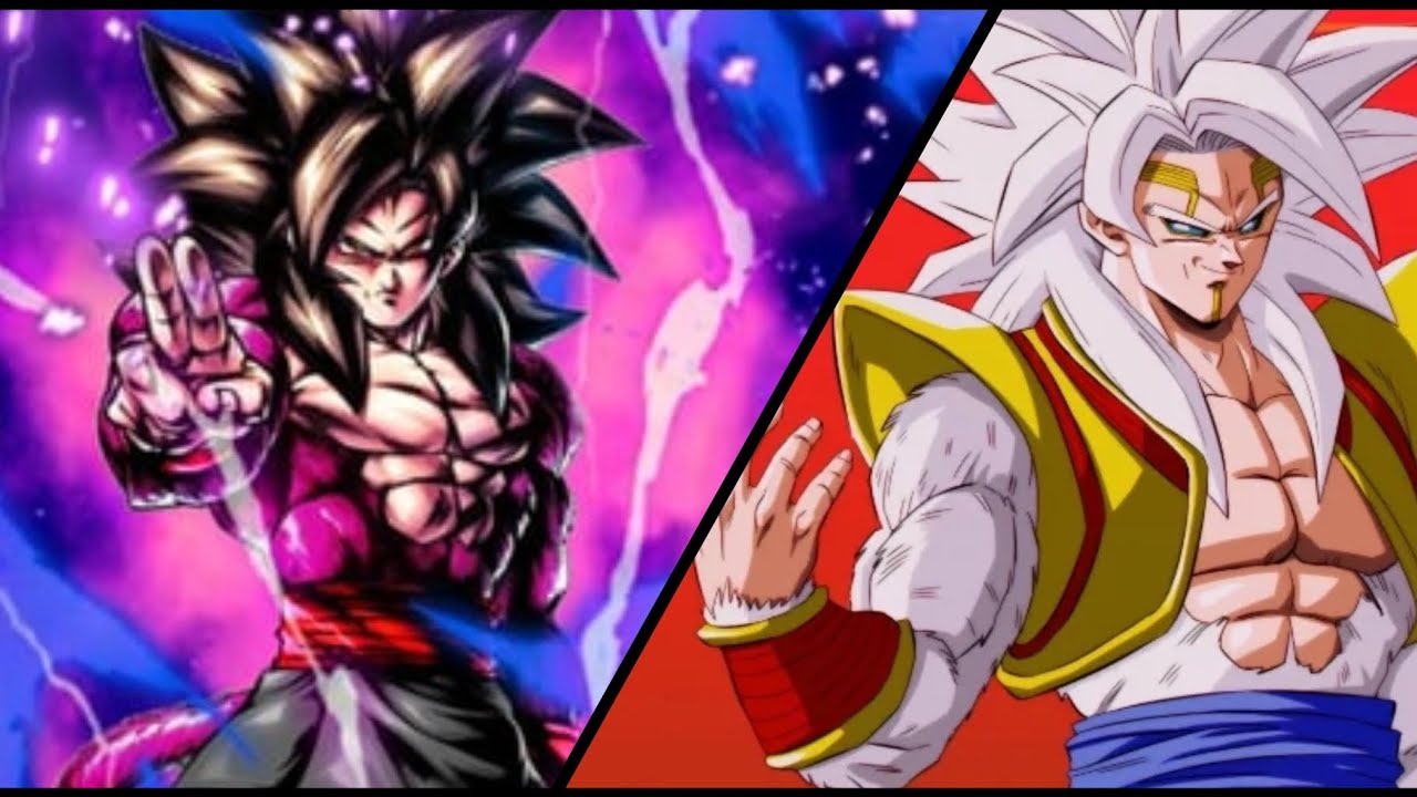 Goku Black SSJ4 VS Baby Goku SSJ4 DBZ TTT