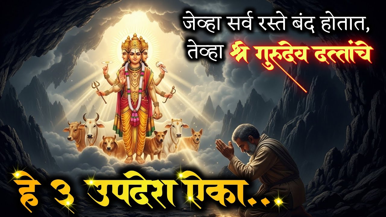 तुमच्या आत चाललेलं युद्ध कोण जिंकणार? | श्री गुरुदेव दत्तांचे जीवन बदलणारे रहस्य 🙏✨ |