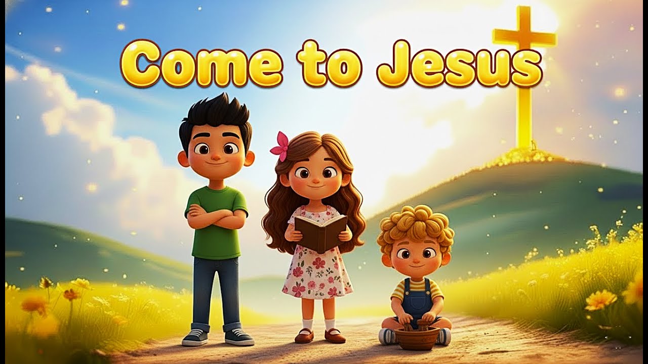 Come to Jesus – The Most Joyful 3D Animated Christian Song for Kids | Uplifting Worship & Dance