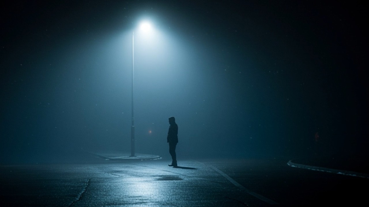 Haunting Night Ambient 💡 Solitary Walk in the Mist | Inner Darkness & Reflection - ØNEWITHIN