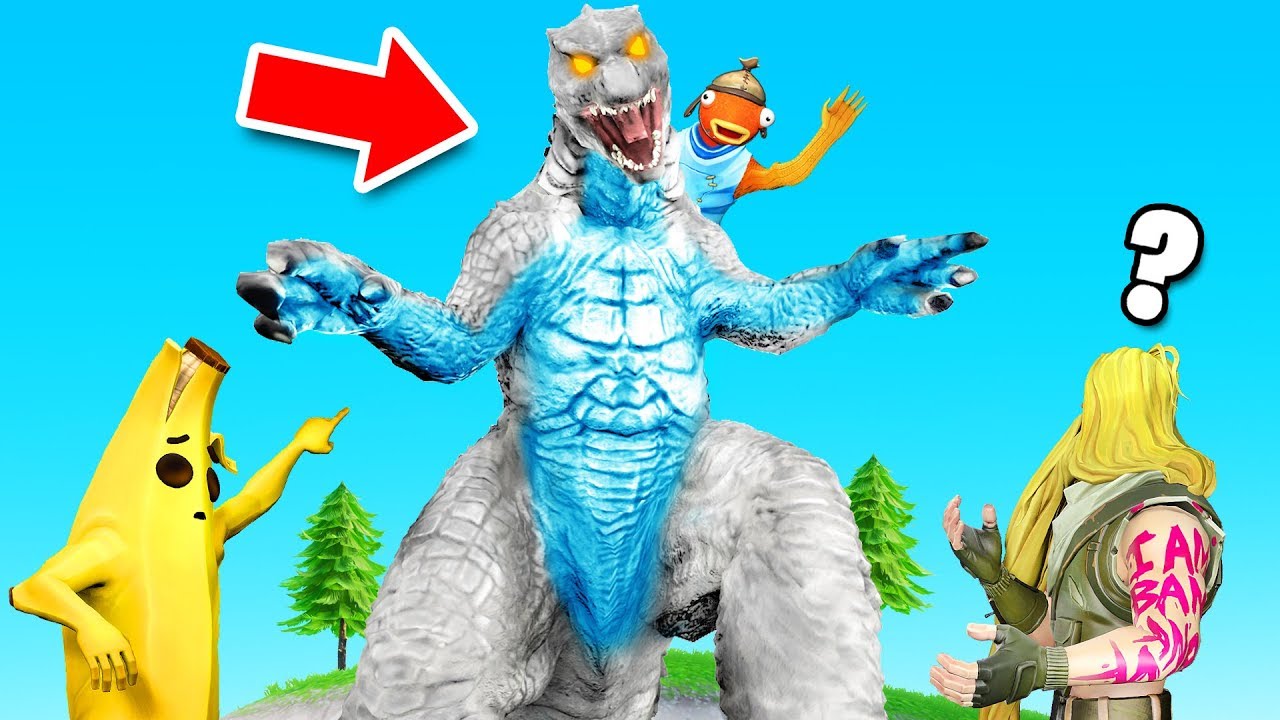 SNITCH or GODZILLA KILLS YOU! (Fortnite Hide & Seek)