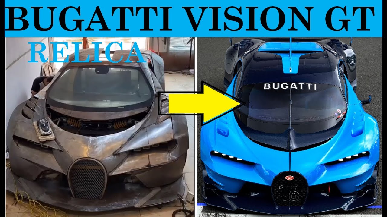 P2 - Самодельный Bugatti Vision Gran Turismo.