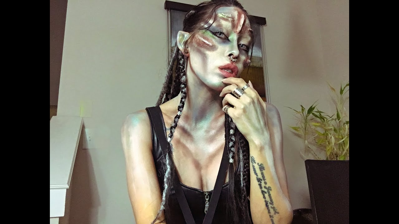 Halloween Special FX Makeup | Alien Part 2