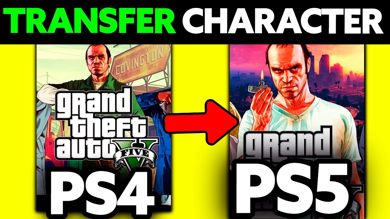 How To Transfer GTA Online Character from PS4 to PS5 (2025) - Step by Step