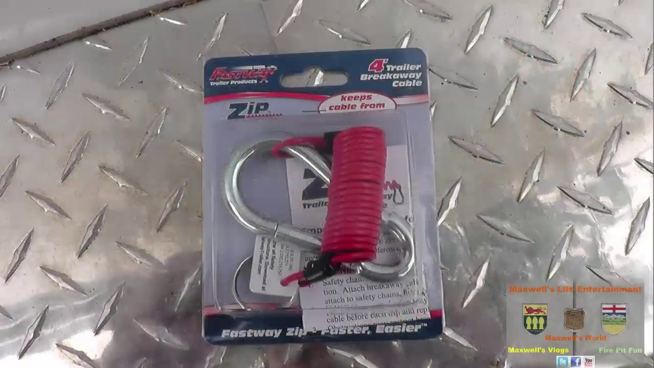A Fastway Trailer Breakaway Cable Maxwell's World