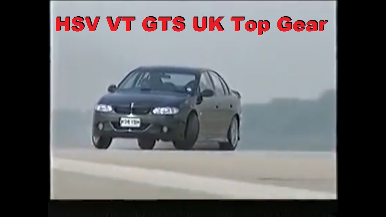 Top Gear UK Holden Commodore HSV VT series2 LS1 GTSR/VXR8 UK export