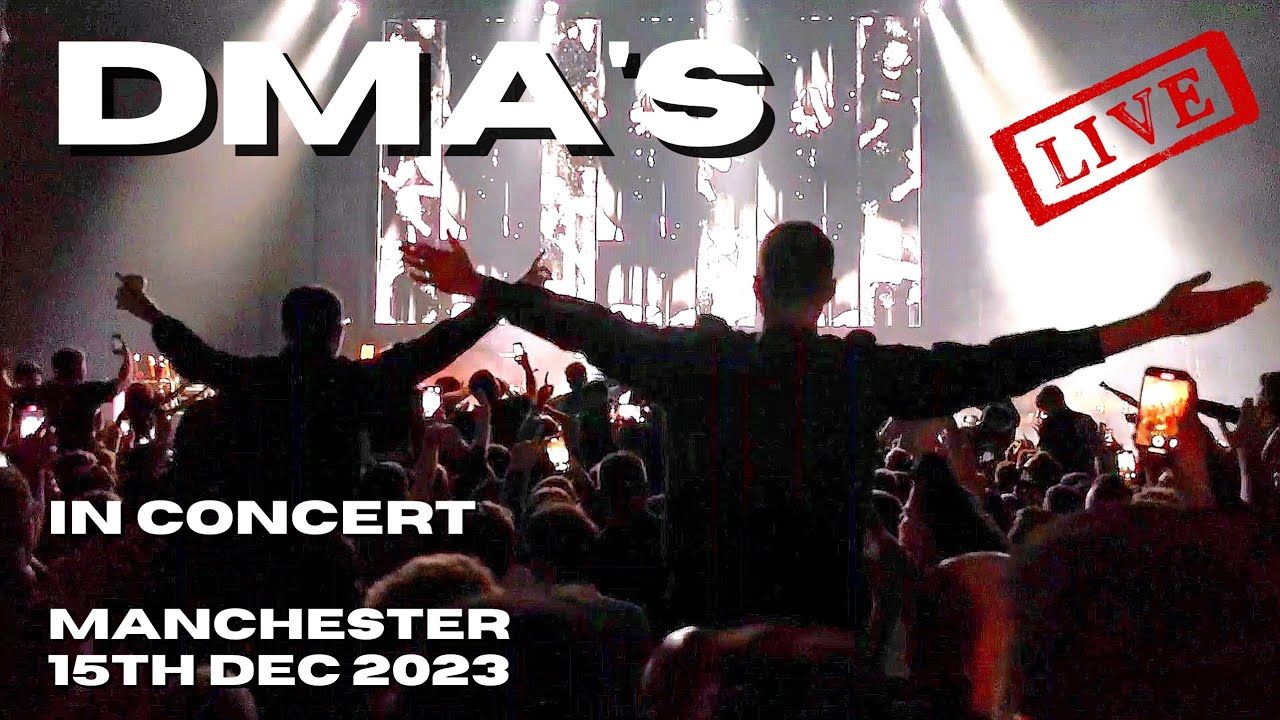 DMA's in concert, Manchester, UK. 15th Dec 2023 #livemusic #dmas