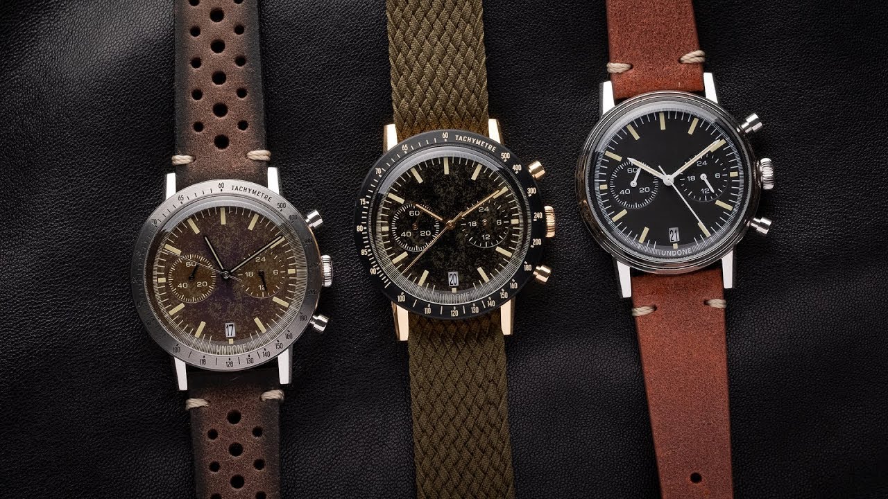 A First Look at the Customizable Undone Urban Tropical Chronograph