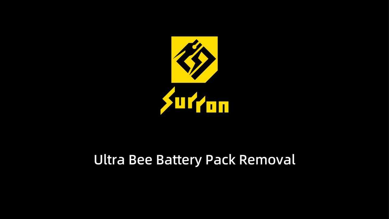 Ultra Bee Battery Pack Removal