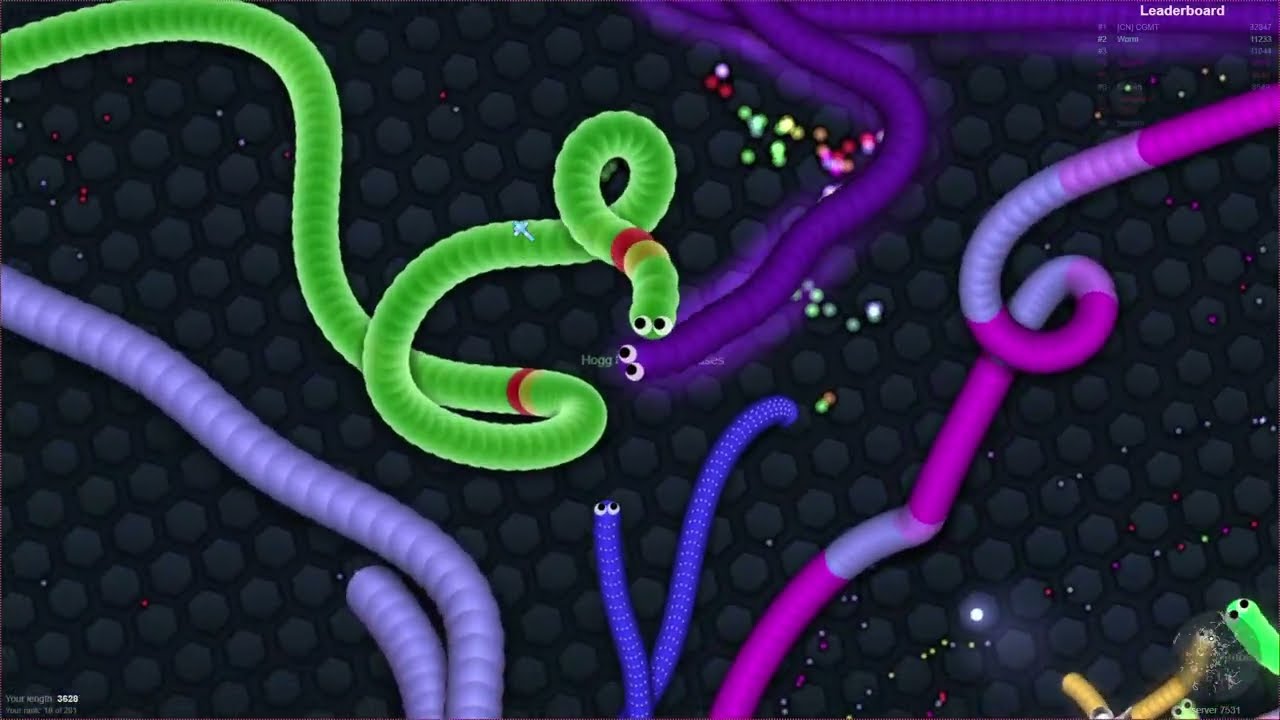 Slither.io ELITE GIANT Snake Moments! - Epic Slitherio Gameplay!