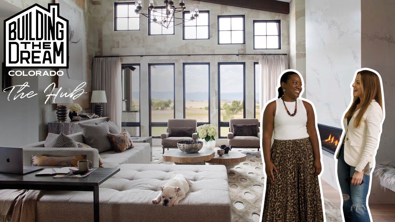 This Room Has Unobstructed Views of the Rocky Mountains I Building The Dream I HB