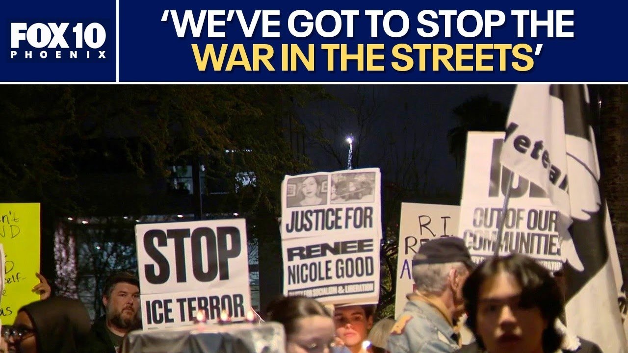 Anti-ICE rally held in downtown Phoenix | FOX 10 Phoenix