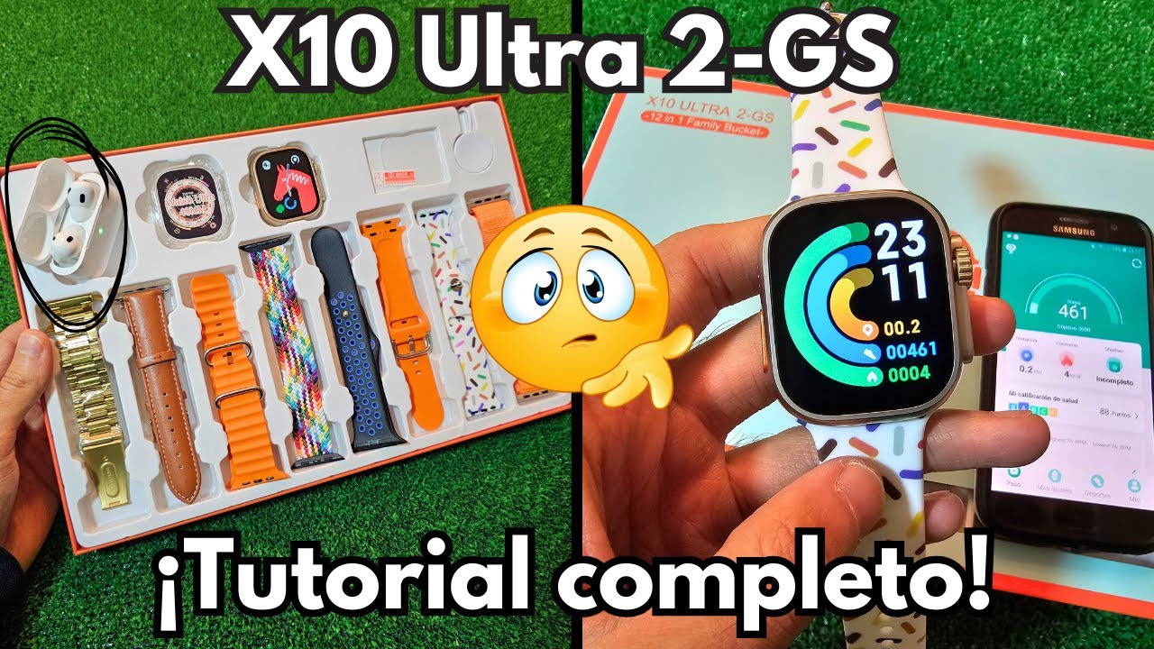 ¿Un Smartwatch 12 en 1? 😳​ X10 Ultra 2-GS | Características y Configuración COMPLETA | Fitpro