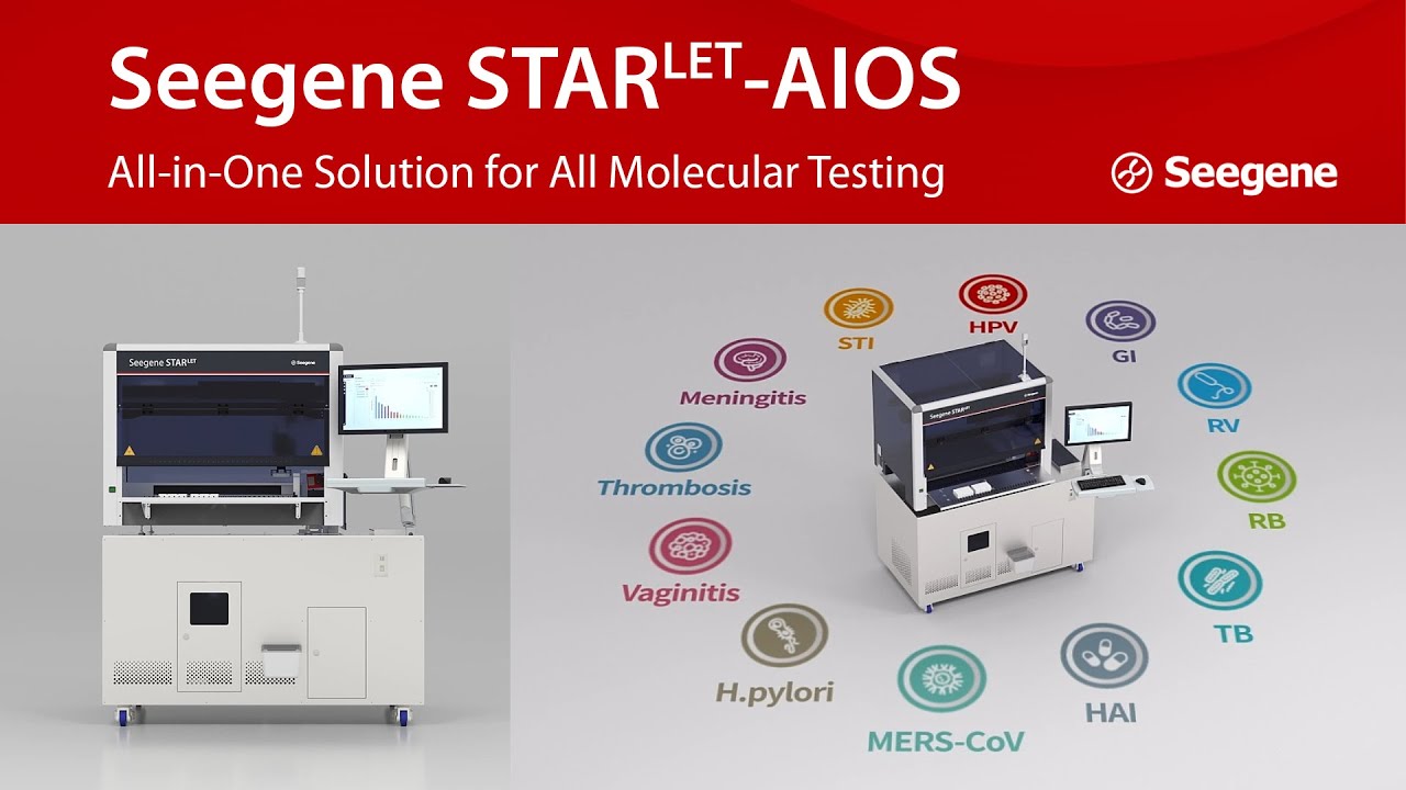 Seegene STARlet-AIOS : All-in-One Solution for All Molecular Testing
