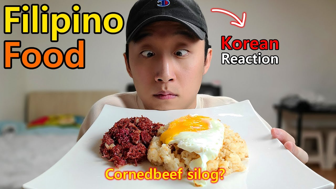 Corned Beef Silog | Filipino Food & Korean Reaction