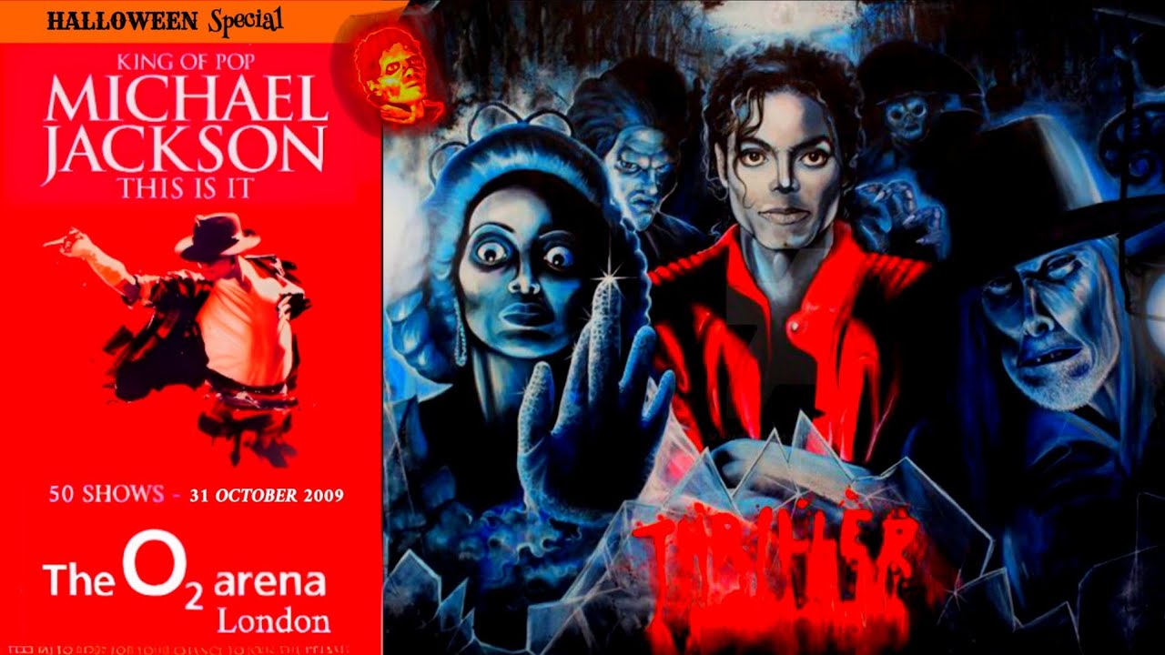 Michael Jackson This Is It Tour Thriller/Threatened Live At The O² Arena UK - 31 October 2009 🎃 4k