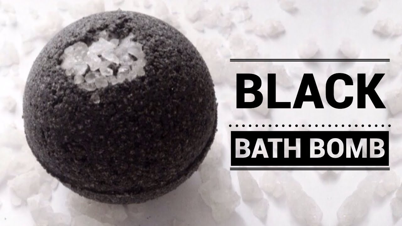 ▶ ЧЕРНАЯ БОМБОЧКА ДЛЯ ВАННЫ/BLACK BATH BOMB◄