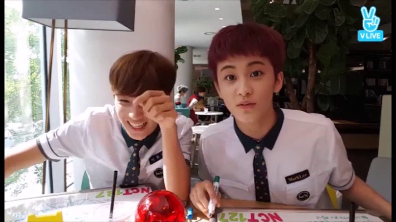 haechan laughing for almost two minutes (ft. mark)