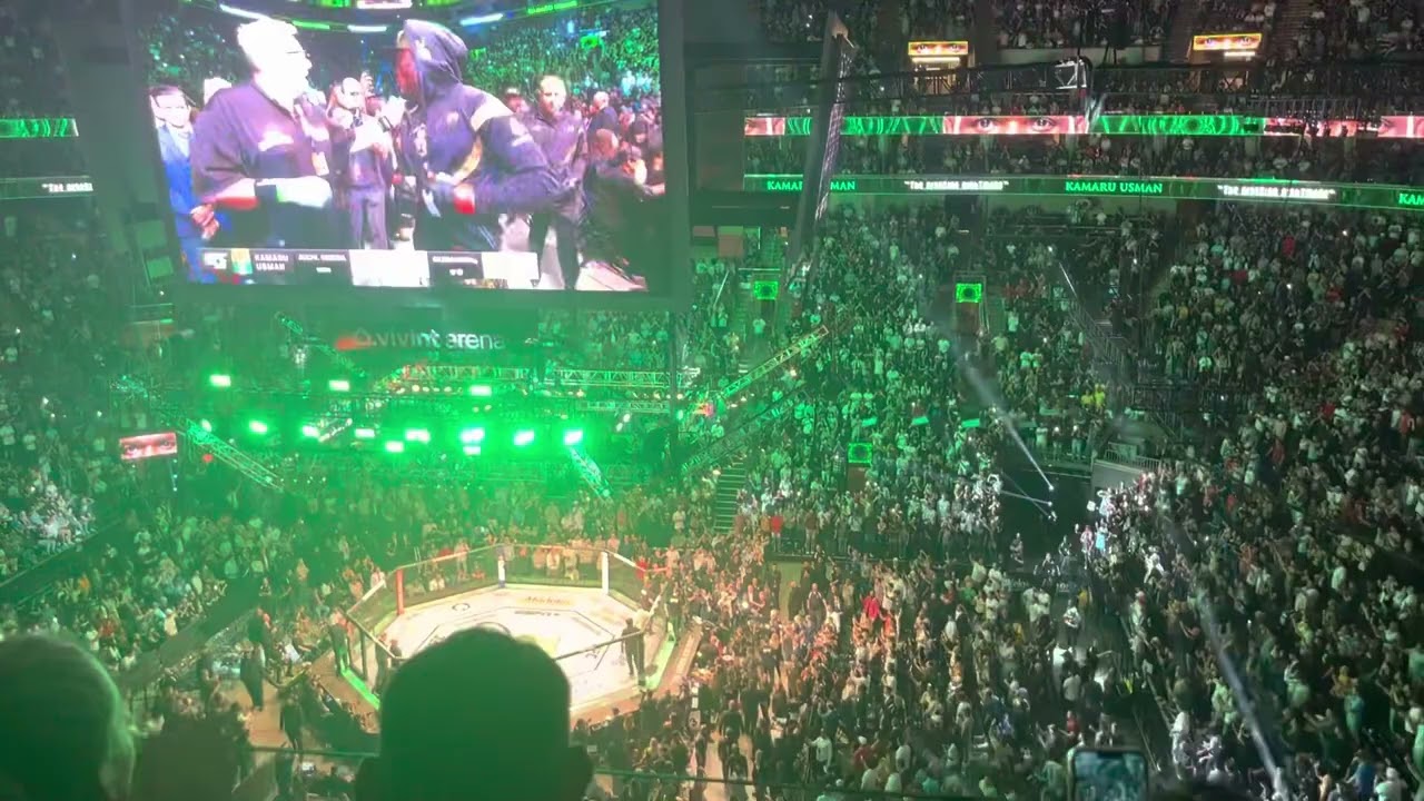 Kamaru Usman UFC 278 Entrance