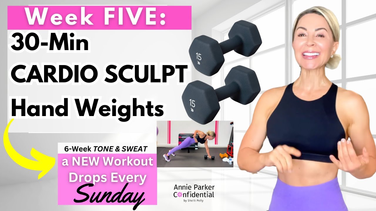 Cardio Sculpt Workout – Week 5 (With Weights)