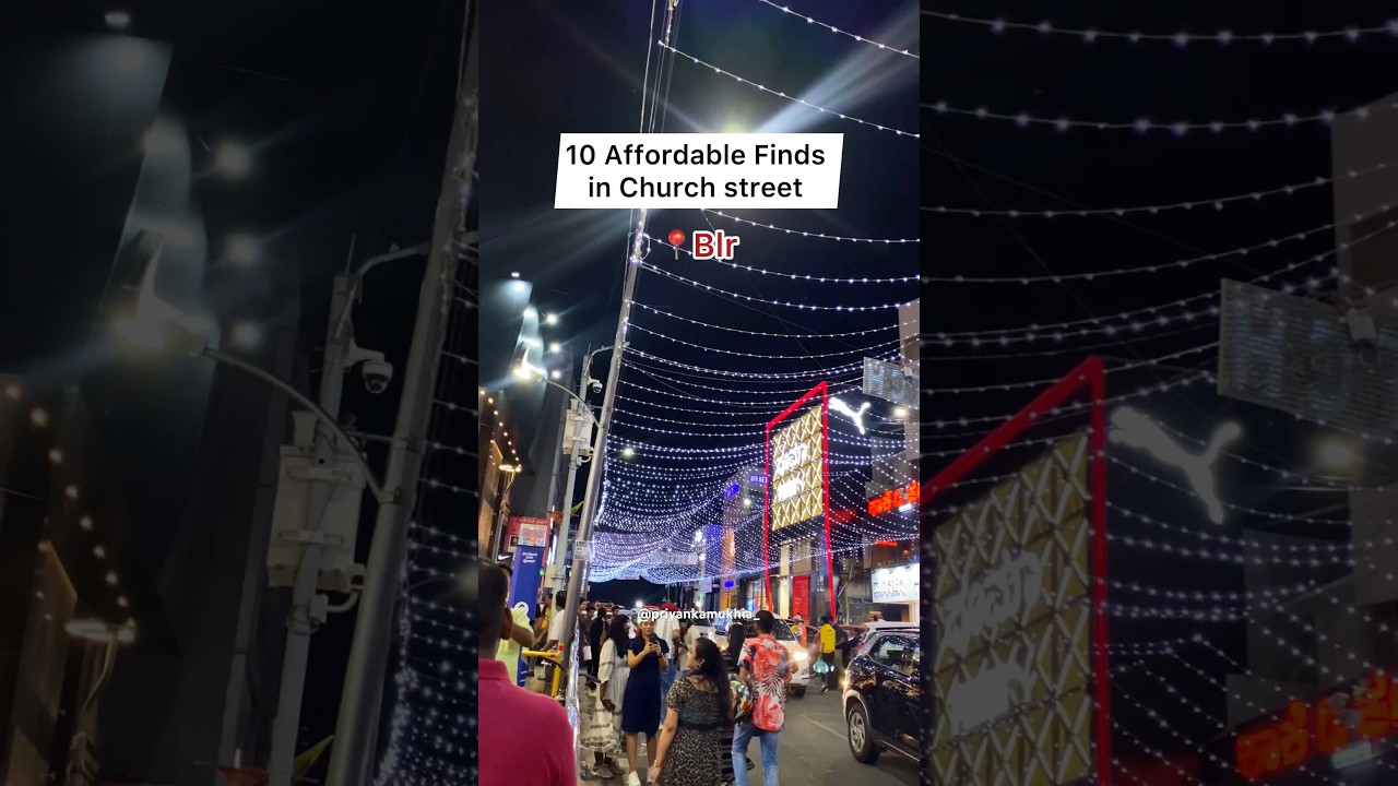 10 Affordable finds in Church street #churchstreet #bangalore