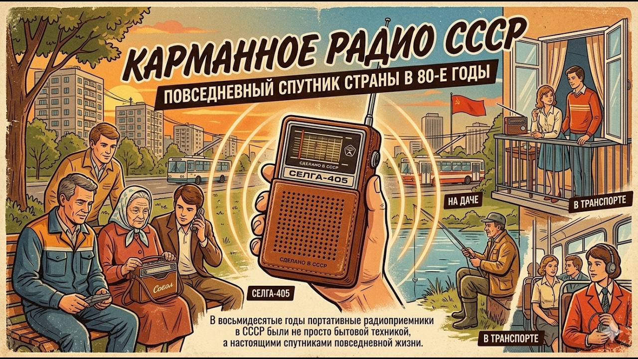 Карманное радио в СССР которое слушала вся страна